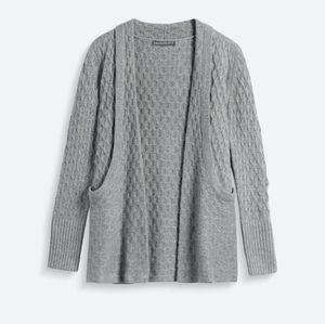 Brixon Ivy grey knit cardigan